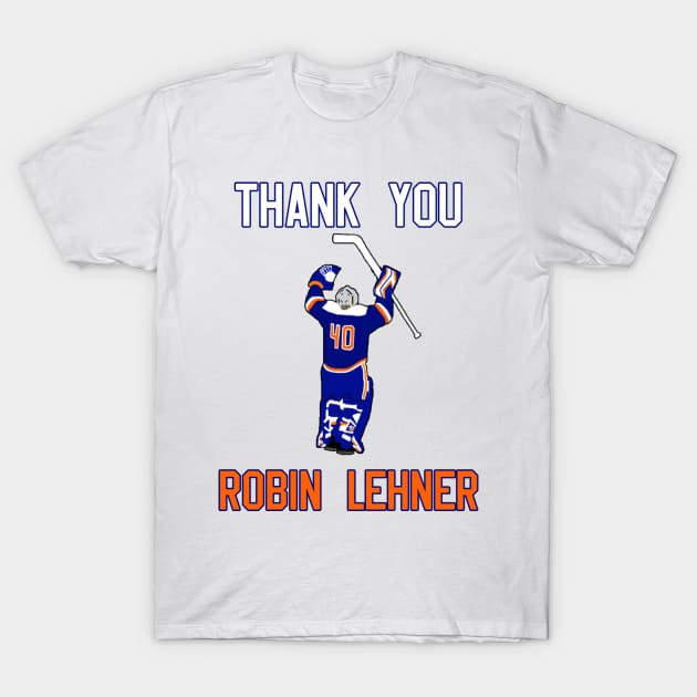 Thank You Robin Lehner Islanders T-Shirt by drive4five